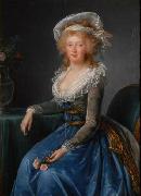 Elisabeth LouiseVigee Lebrun Portrait of Maria Teresa of Naples and Sicily Spain oil painting artist